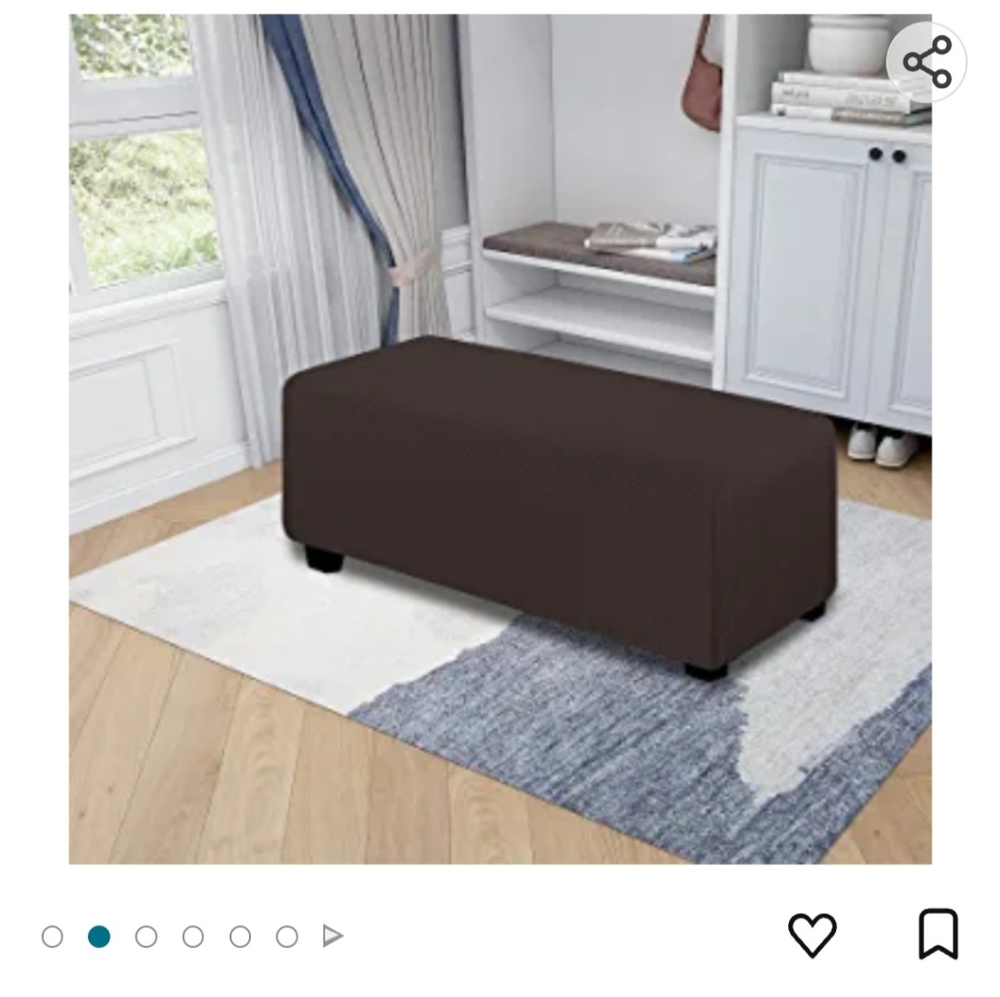 Stretch Ottoman Cover